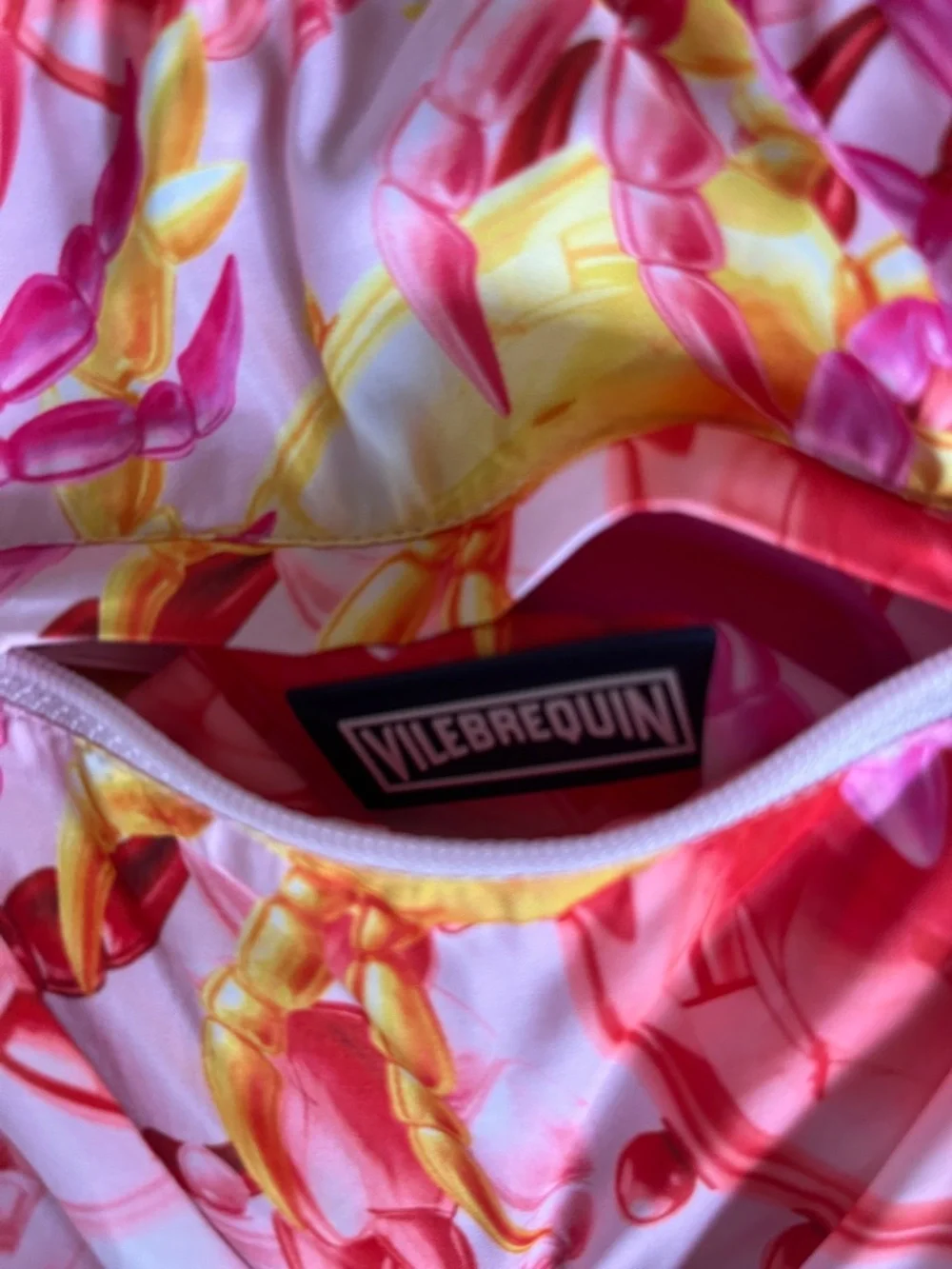 Vilebrequin vibrant pinks Kids Swim Trunks size 12A